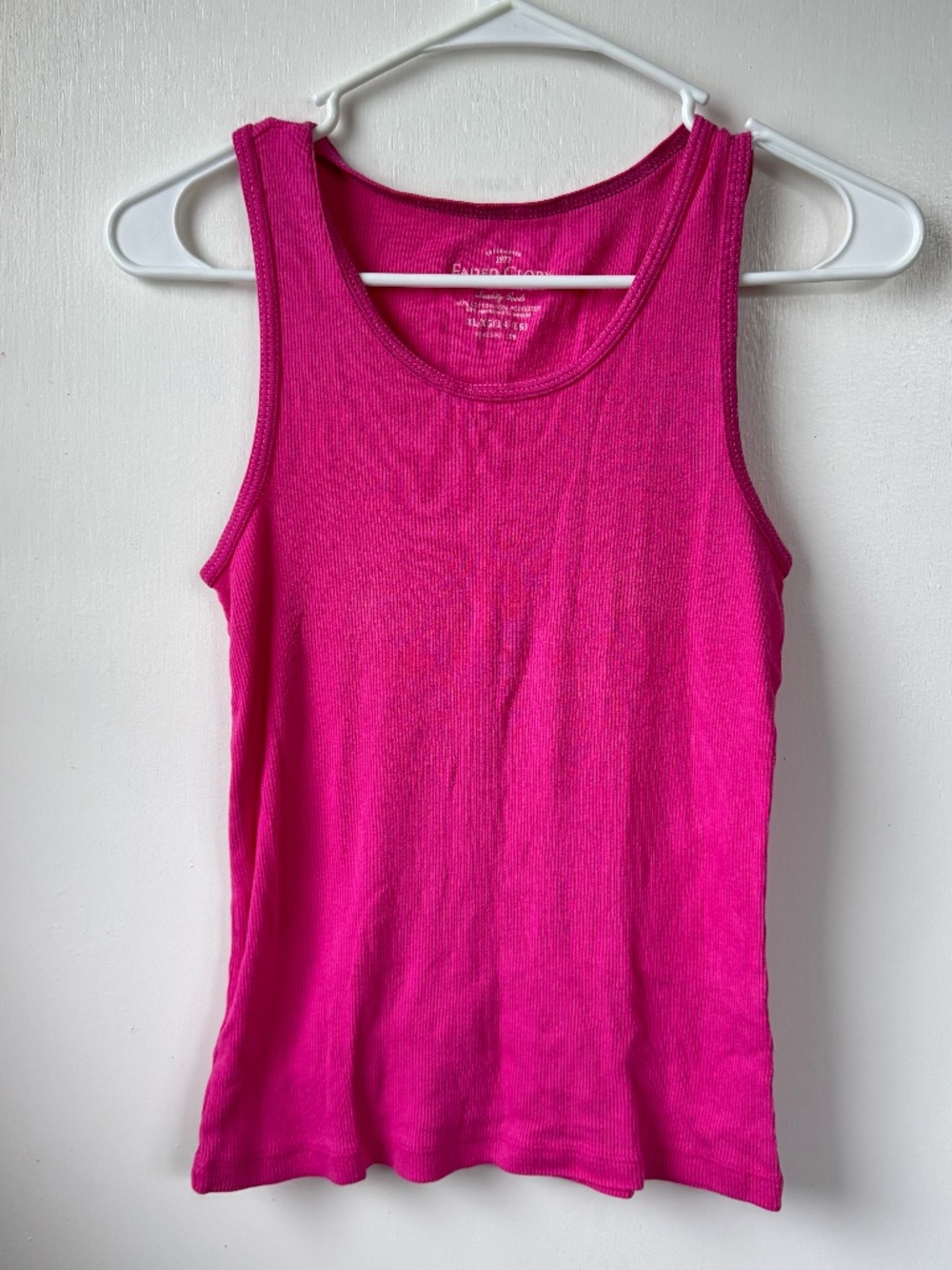 Pink Faded Glory tank top size xl (14-16)